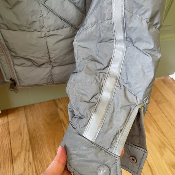 FP Movement by Free People Reflective Silver Puffer Jacket small - Picture 13 of 16